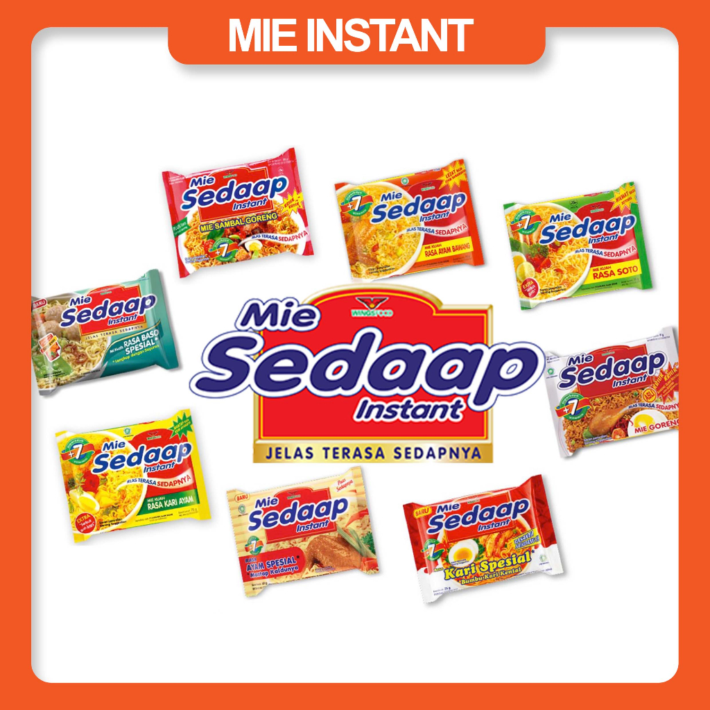 

MIE SEDAAP GORENG KUAH ALL VARIAN RASA