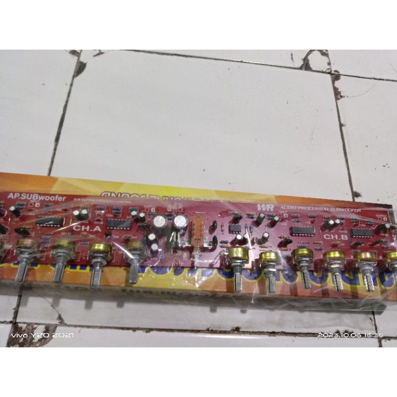 Kit audio processor sub+ frequensi
