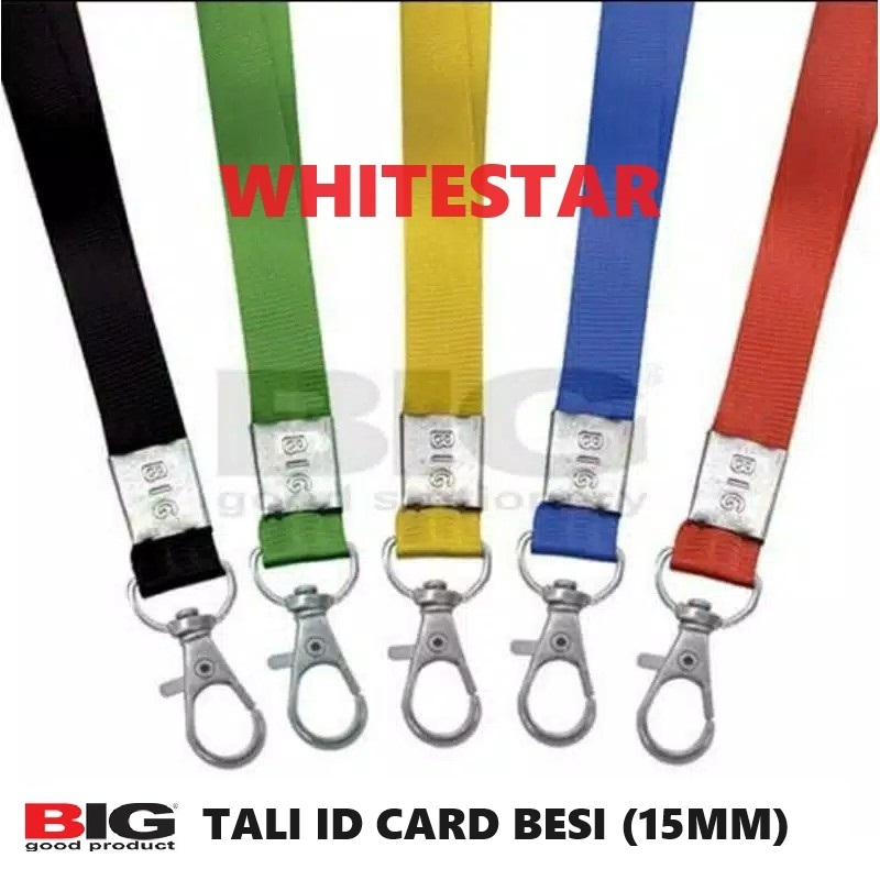 

tali gantungan id card besi big 15 mm