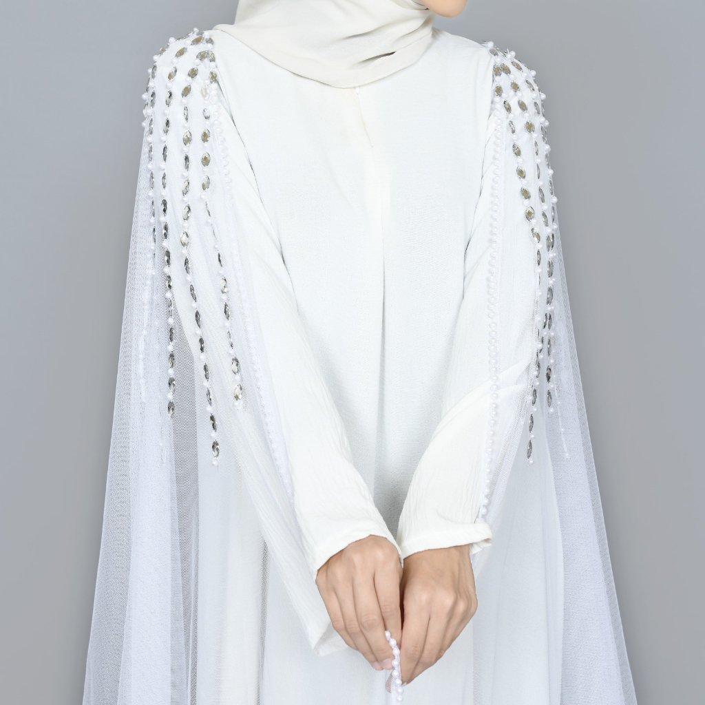 Hiasan baju pengantin/jubah pengantin elegan