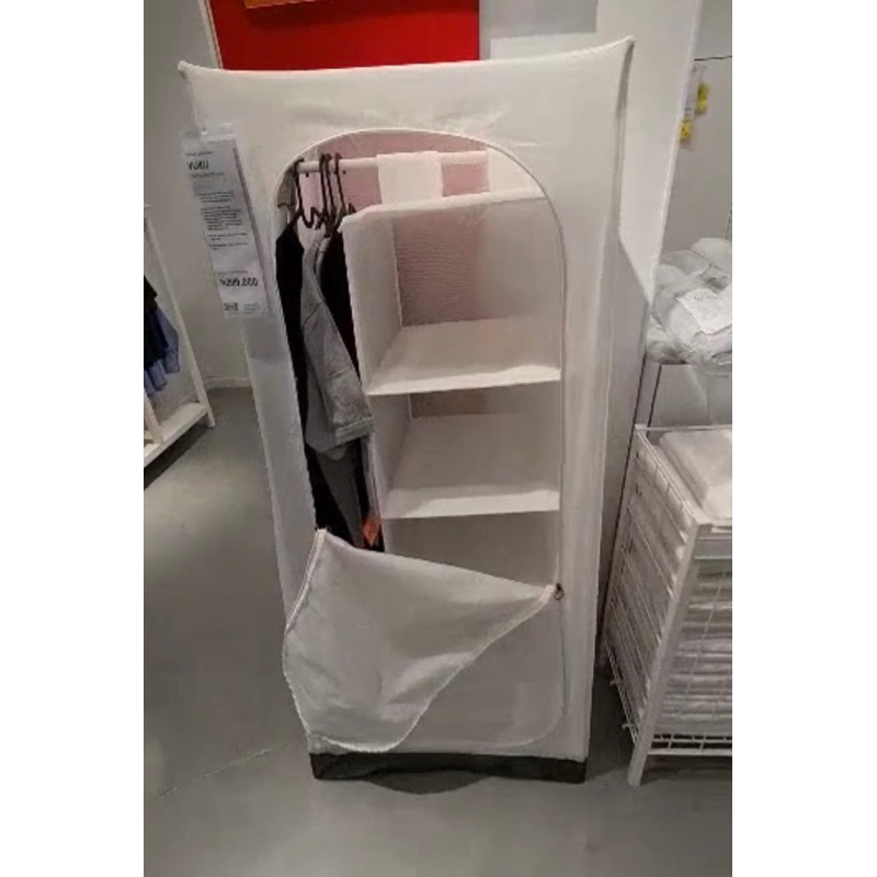 VUKU LEMARI KAIN IKEA MURAH, LEMARI PLASTIK IKEA, LEMARI BAJU PORTABLE, LEMARI