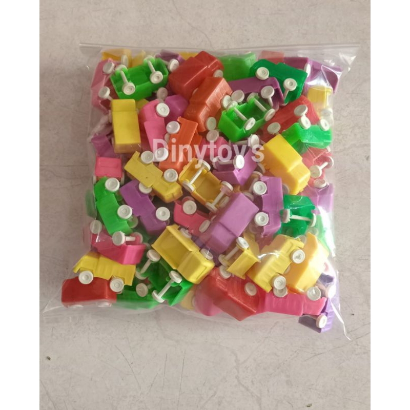 100 pcs mainan mobil truk mini // Mobil mobilan truck mini // mobil kecil grosir mainan anak-anak di