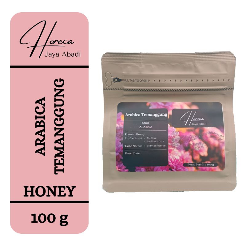 

Horeka Jaya Abadi Kopi Arabika Temanggung Honey Biji / Bubuk - 100 gr & 250 gr