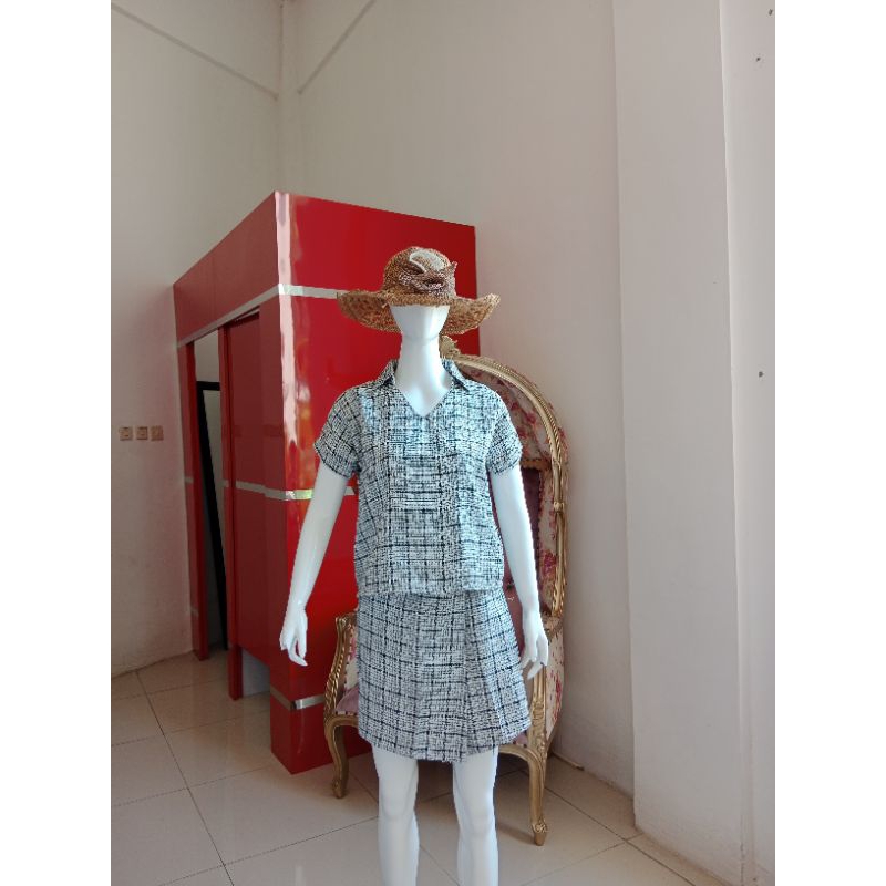 SET KNIT PENDEK WANITA