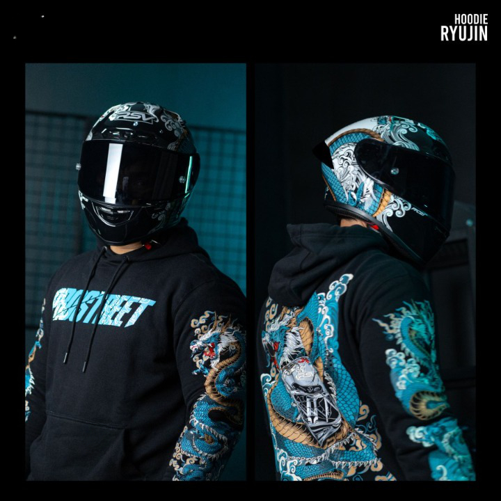 ORIGINAL (SABLON) JUMPER HOODIE PROSTREET SUNMORI RYUJIN FULL PRINT UNISEX PRIA WANITA PREMIUM