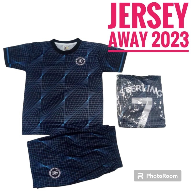 SETELAN JERSEY CHELSEA AWAY 2023