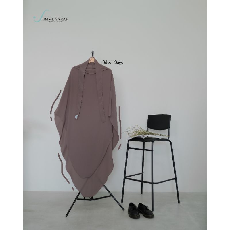 French Khimar by Ummu Sarah | Ummu Sarah | FK Silver Sage