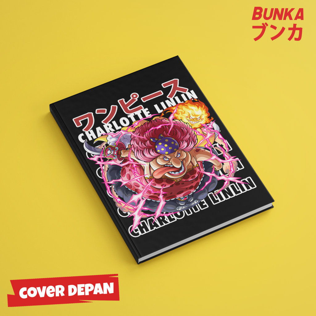 

Note Book Aesthetic Anime One Piece Big Mom Charlotte Linlin Design Hardcover A5 Buku Tulis Catatan Notes Agenda Planner Jurnal vintage buku catatan story book kado anniversary valentine cowok cewek murah