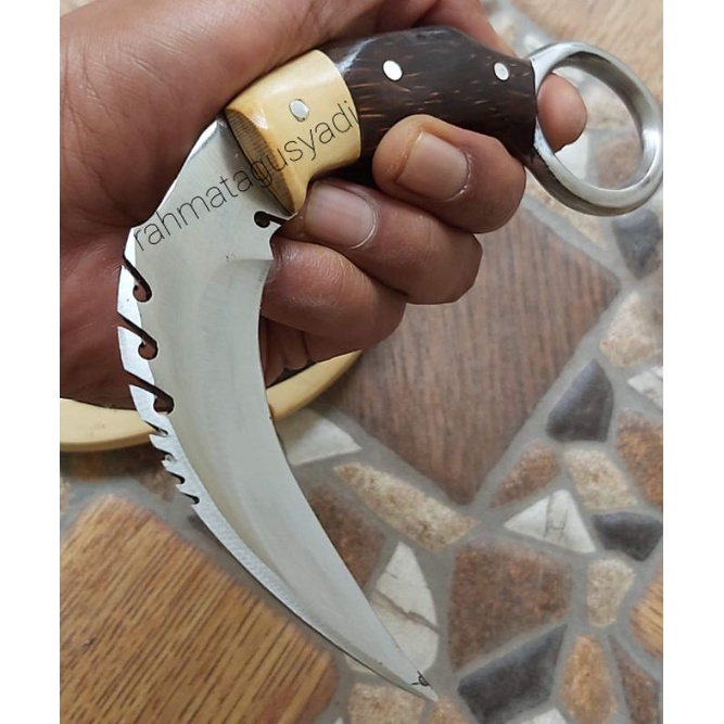 PISAU survival berburu kerambit Aren Super Tajam