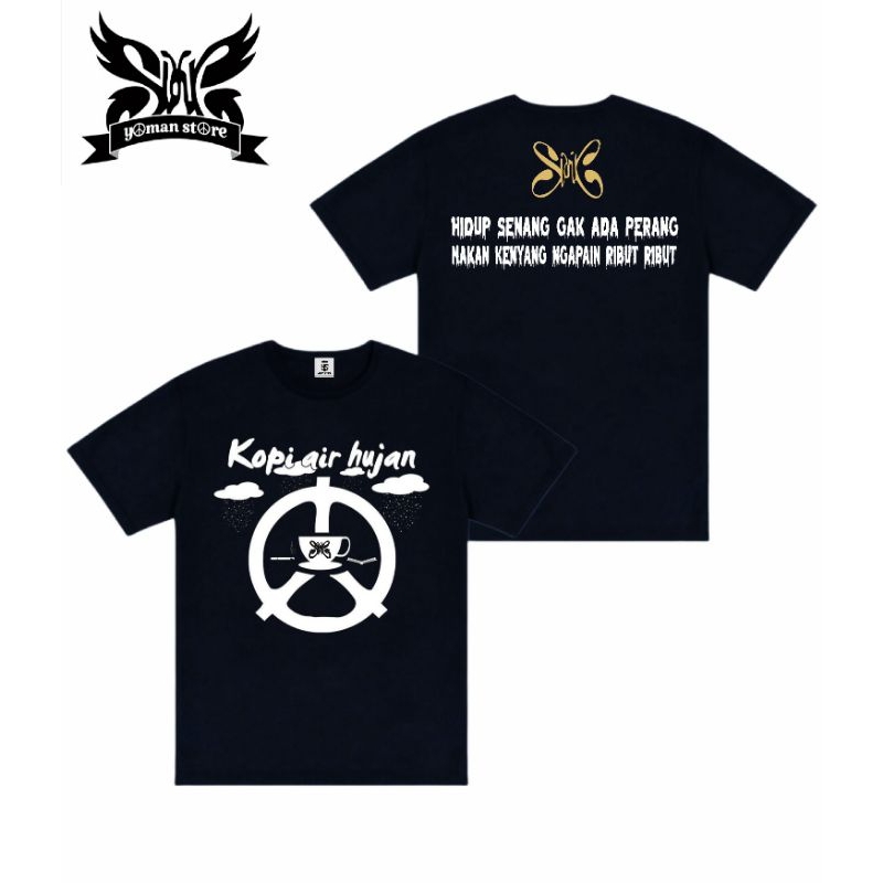 KAOS SLANK KOPI AIR HUJAN // KAOS DISTRO SLANK ORIGINAL