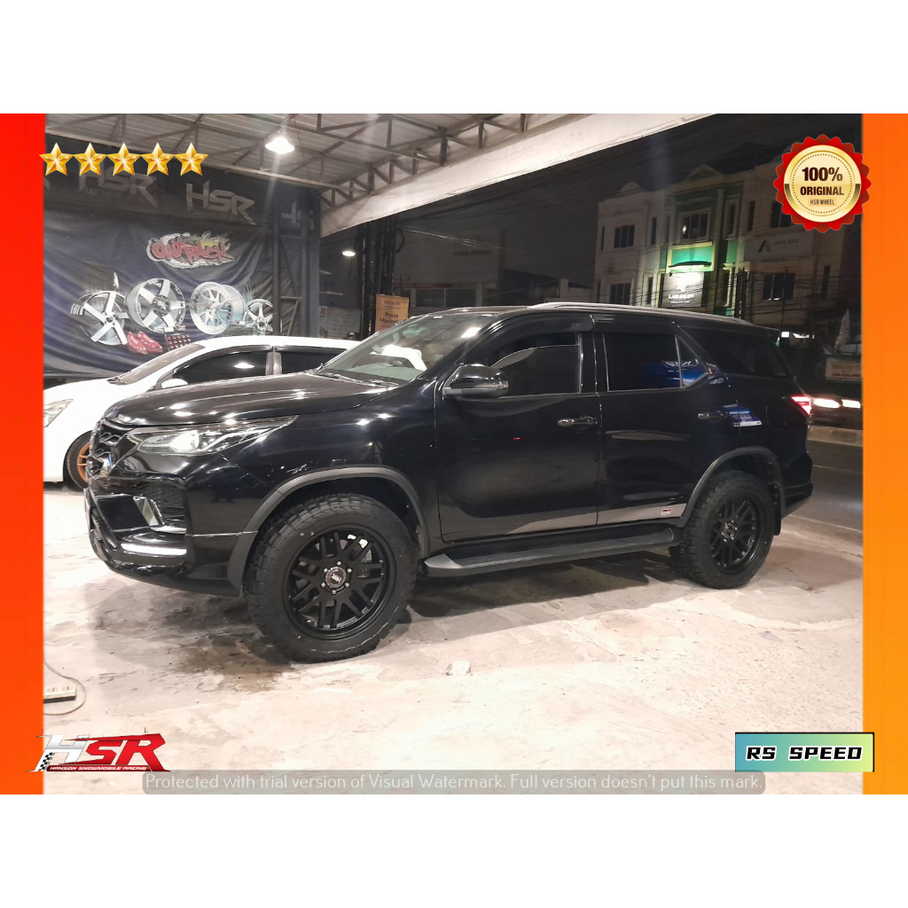 Velg Mobil Fortuner Ring 20 Paket Velg Plus Ban HSR A-lap