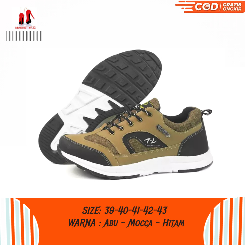 Sepatu Snaekers Pria Wanita M058 Original 100% Brand Lokal Sepatu Kerja Joging Fitnes Kekinian