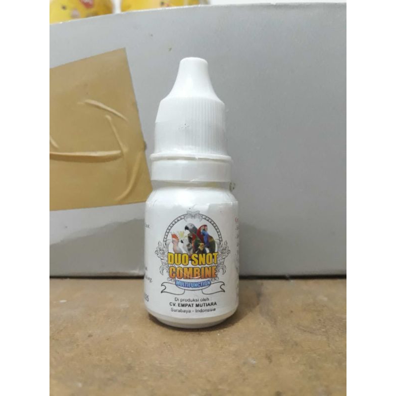 DUO SNOT COMBINE Obat Burung Murai Batu Kenari Lovebird Sakit Snot