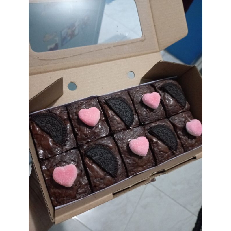 

fudgy brownies 20x10