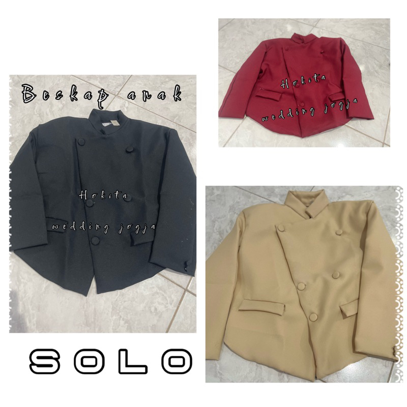 Beskap Anak Jawa Model Solo Dan Jogja