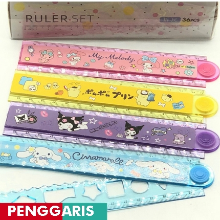 

Penggaris Lipat Sanrio Karakter 30 Cm