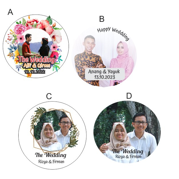 

sticker happy wedding
