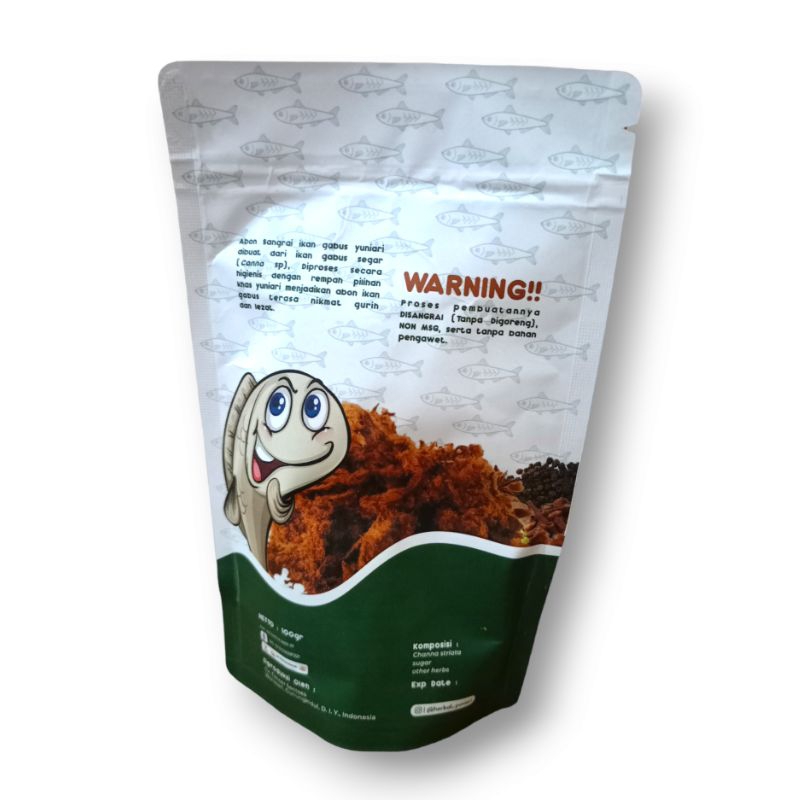 ABON SANGRAI IKAN GABUS Original Non MSG