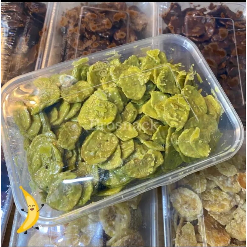 

kripik pisang macha lumer banget 250gr