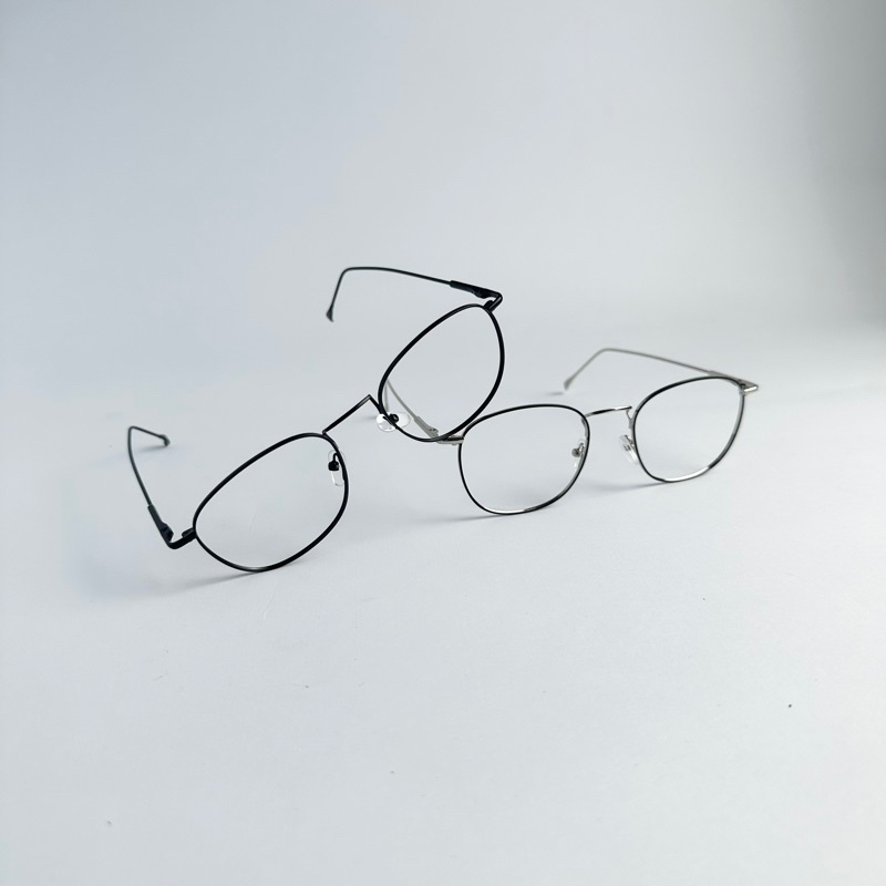 FRAME KACAMATA QUON BESI RINGAN LONJONG