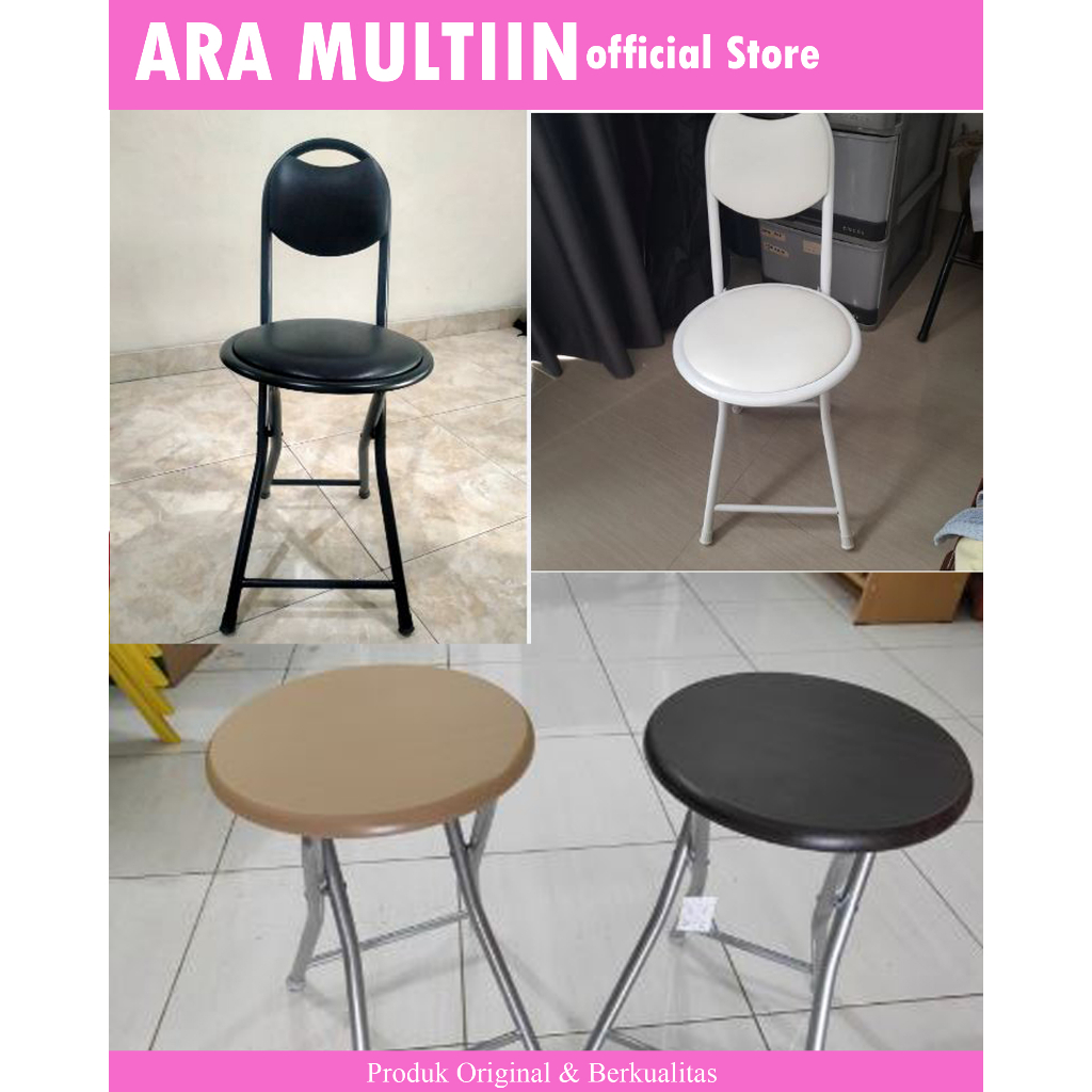 KRISBOW Kursi Lipat Bangku Sholat Folding Chair/Bangku serbaguna