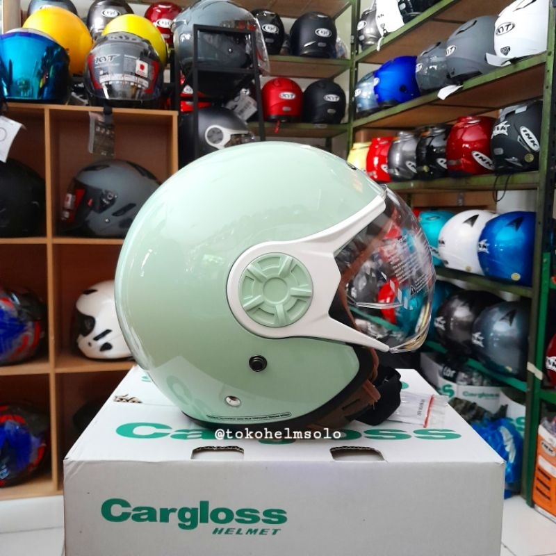 Cargloss YRH Hijab Sage Green White
