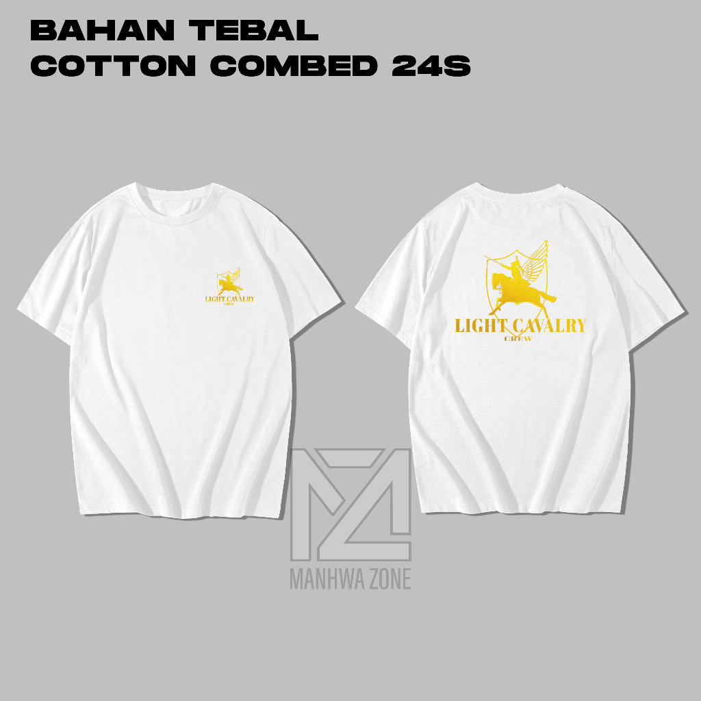 Kaos Light Cavalry Crew / Baju Owen Knight Light Cavalry Oversize