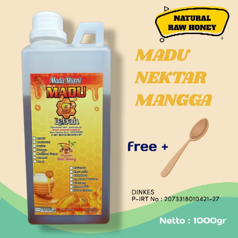 

Madu Mangga 1kg Super Asli Murni