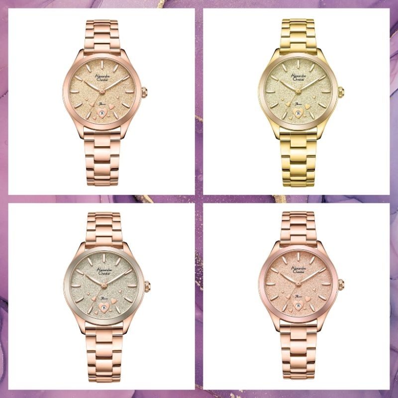 Jam Tangan Wanita Alexandre Christie Ac 2A93 / Ac2A93 Original