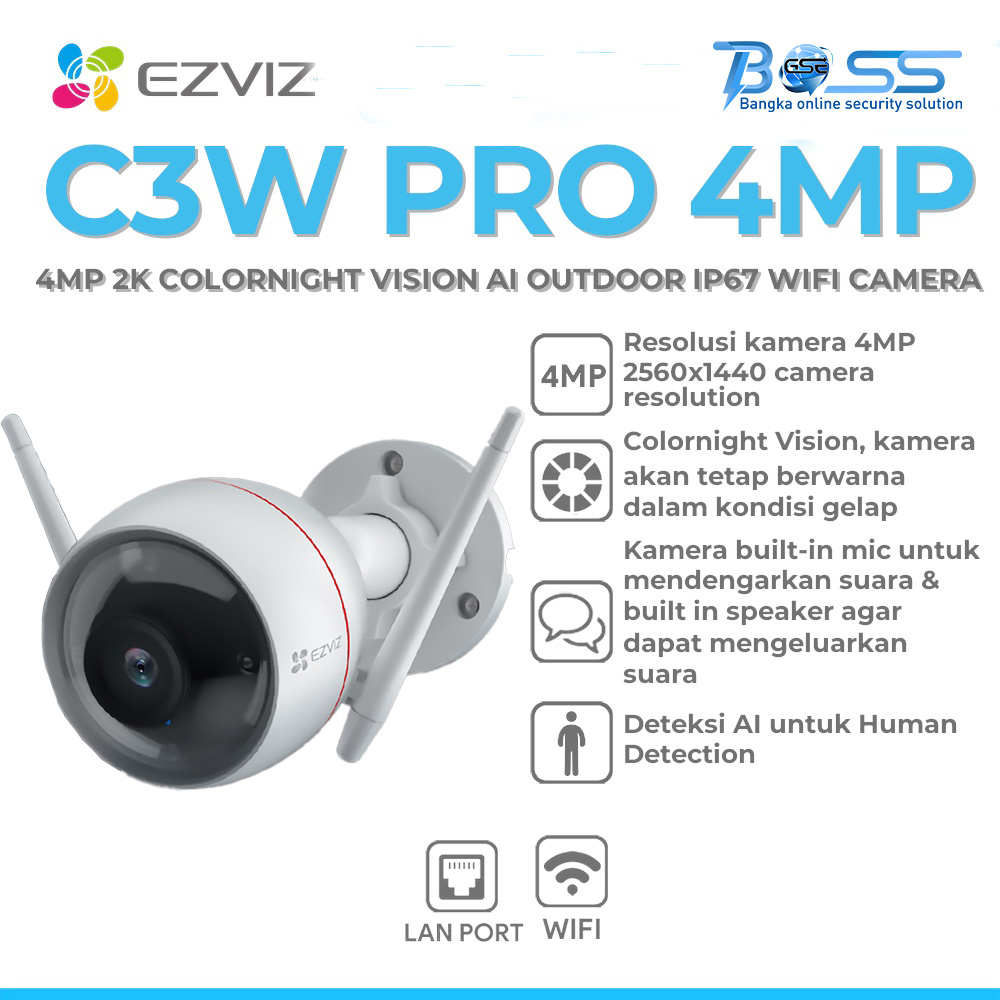 CCTV EZVIZ  4MP C3W PRO