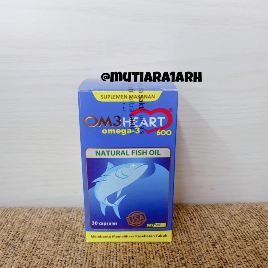 Om3heart Omega 3 / Omeheart Omega 3 - Isi 30 Capsule