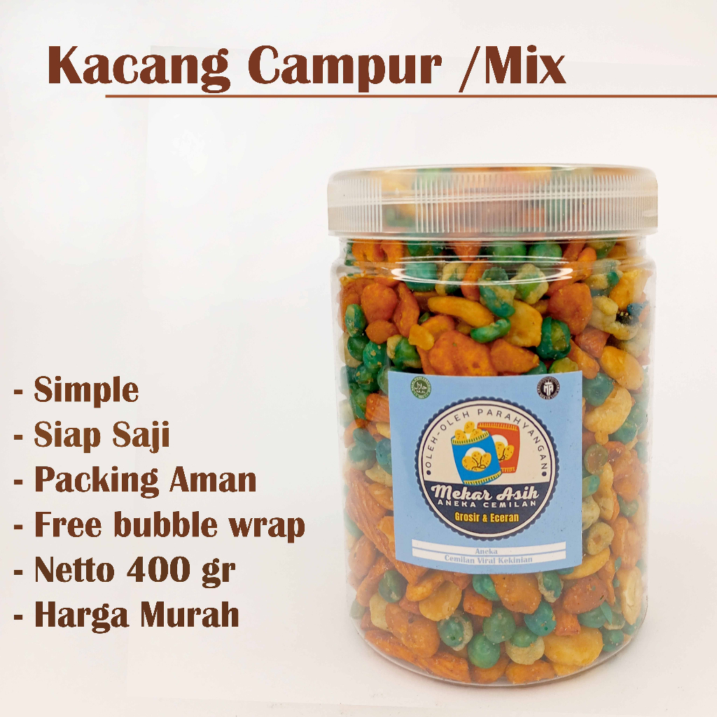 

ANEKA SNACK TOPLES MEKAR ASIH SNACK/CEMILAN MURAH MERIAH