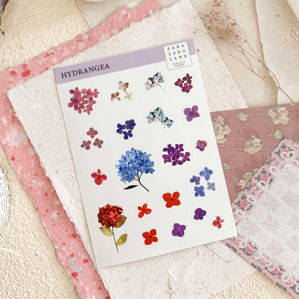 

[DEFECT SALE] - HYDRANGEA STICKER