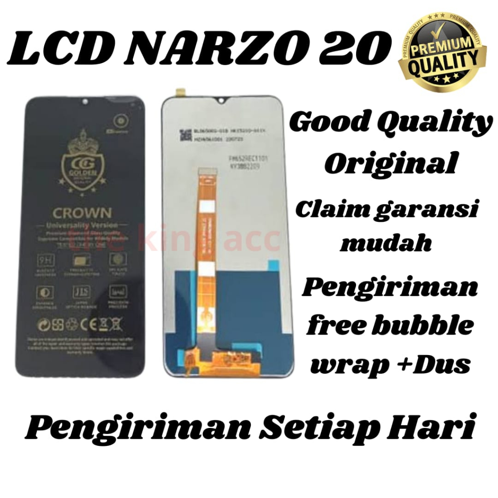 Lcd Touchscreen Realme Narzo 20 / Lcd Realme Narzo 20 Original