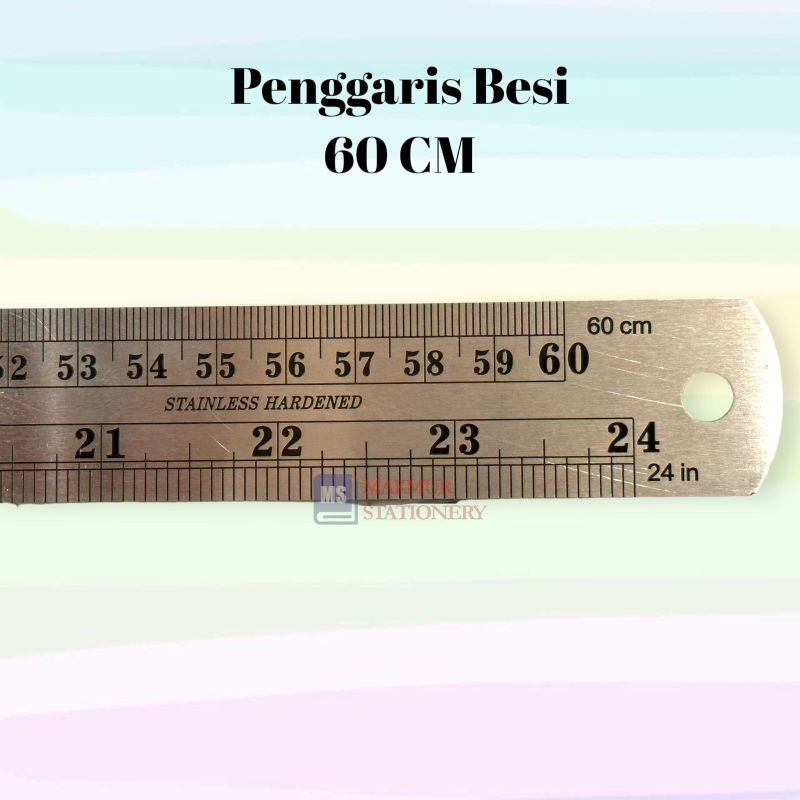 

Penggaris Besi/Mistar Besi Trifelo 60cm