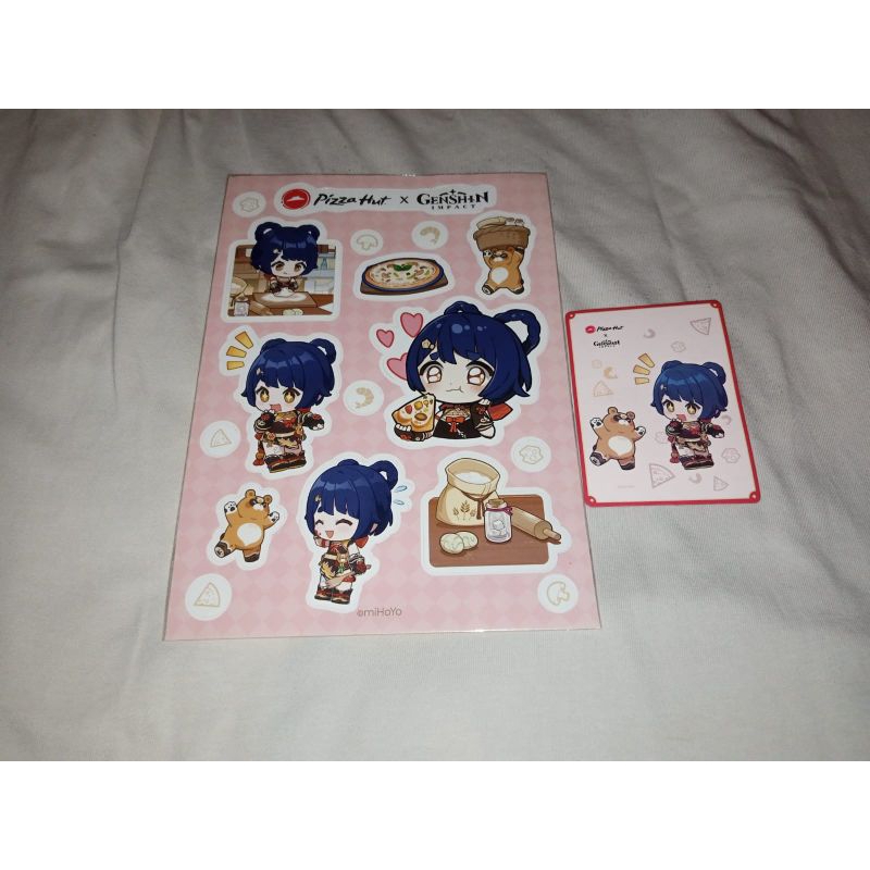 stiker dan card genshin impact Xiang Ling