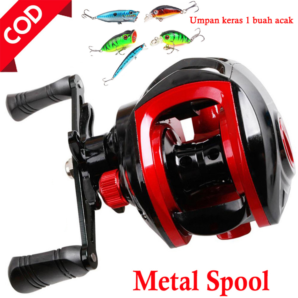 ✨HAIYI FISHING✨Baitcasting Reel Reel Pancing BC reel  Kecepatan Tinggi Up To 10KG Max Drag Laut Mema