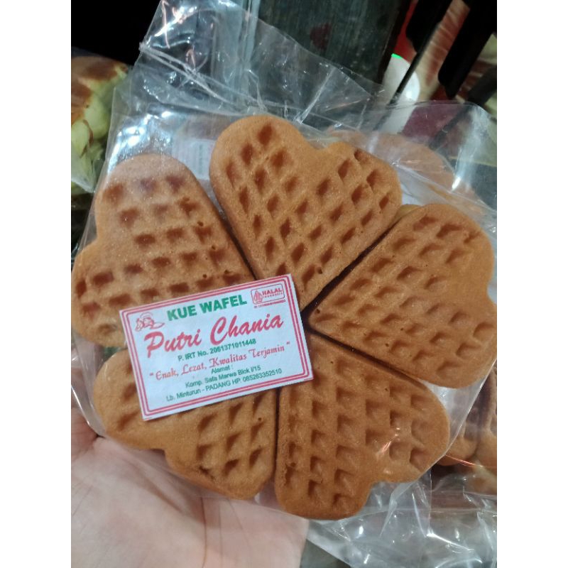 

Kue Wafel Putri Chania isi 10Pcs