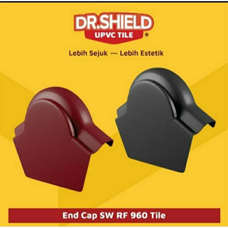 Nok ujung atas genteng Dr Shield/DR Shield nok ujung atas genteng