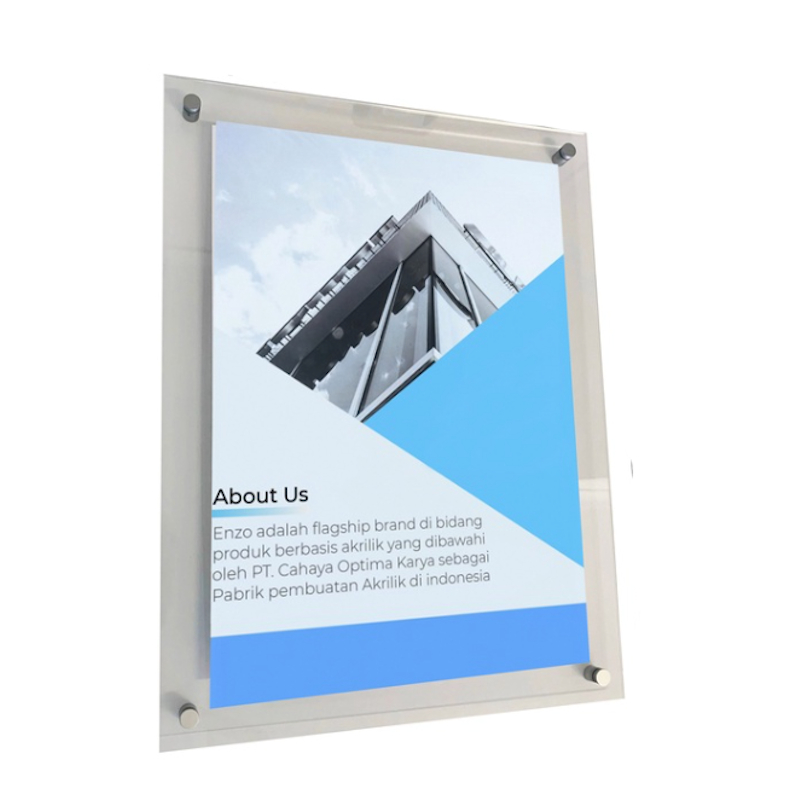 

Frame Poster 2mm A3 Bening (35cm x 47cm) + Baut 4pcs