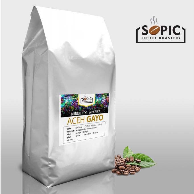

ASLII Bubuk Kopi Arabica Gayo 500 gr