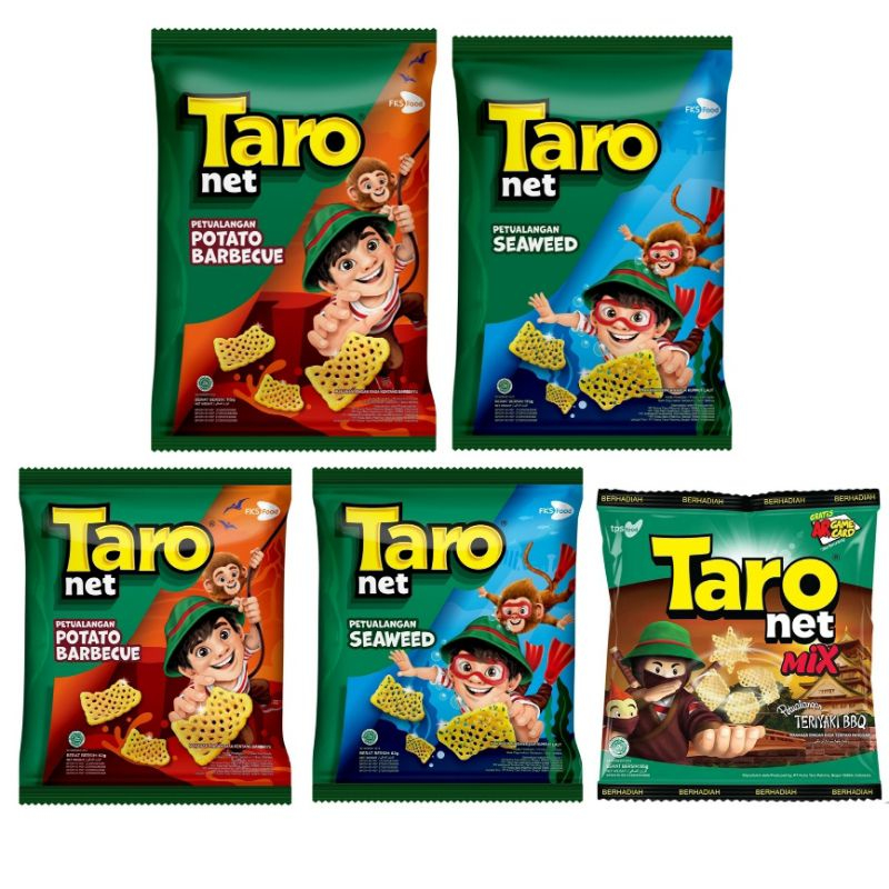 TARO NET SNACK 62GR / SNACK TARO