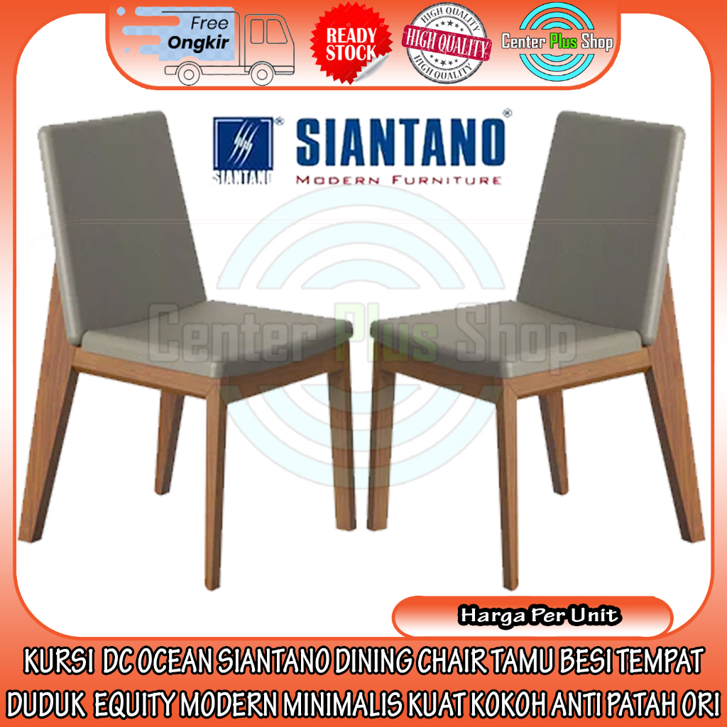 [INSTANT] KURSI MAKAN DC OCEAN SIANTANO DINING CHAIR BANGKU TEMPAT DUDUK CAFE RESTORAN JOK FURNITURE