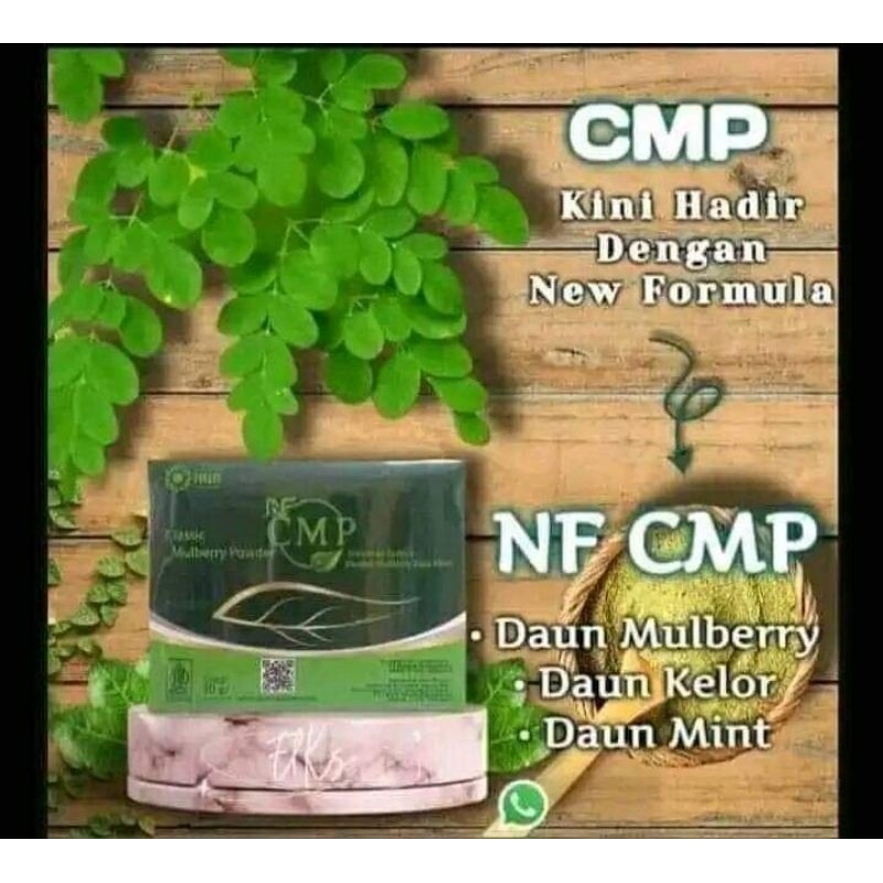 

NF CMP minuman serbuk ekstrak mulberry rasa mint