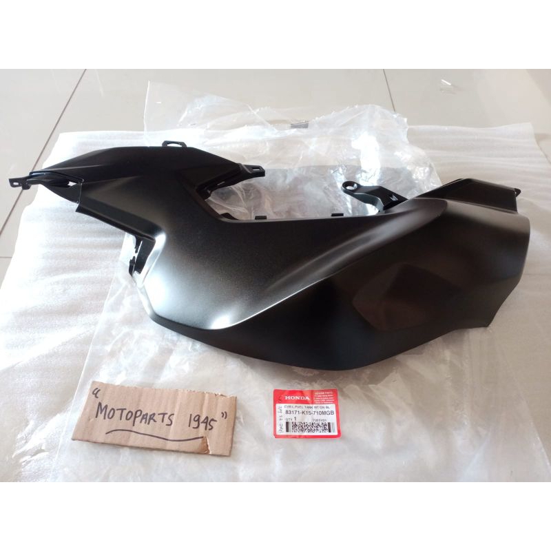 COVER TANGKI KIRI CB150R LED K15P 2021 BLACK DOFF ORI AHM