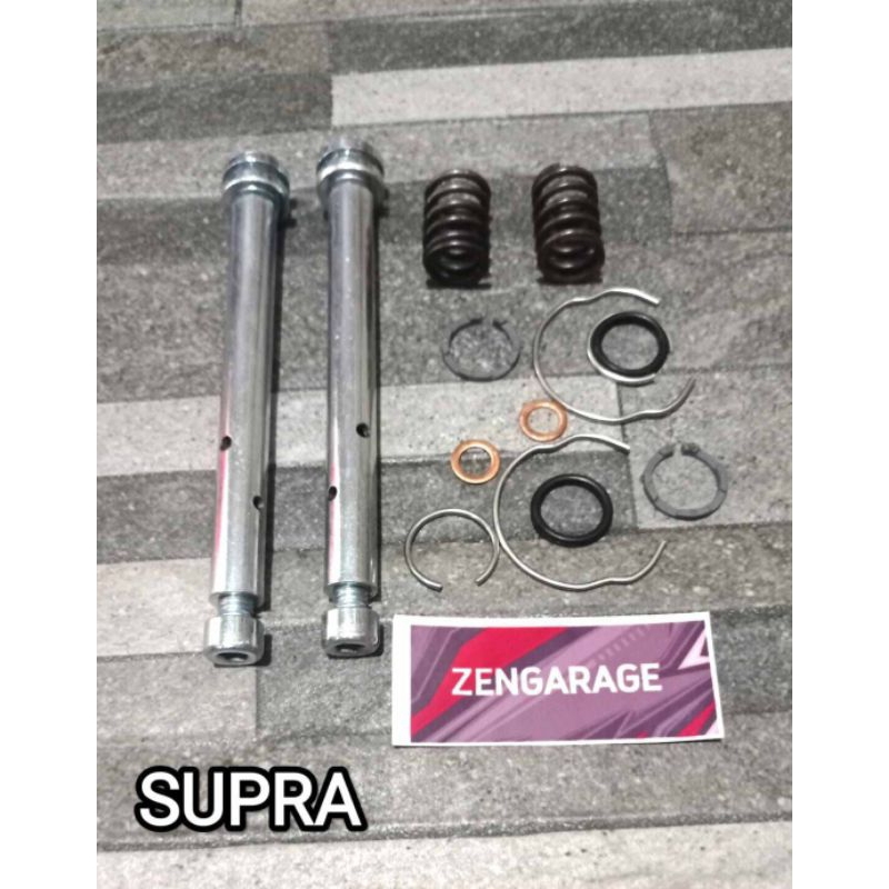 SULING SHOCK DEPAN HONDA SUPRA X LAMA PLUS OLI SHOCK JUMBO