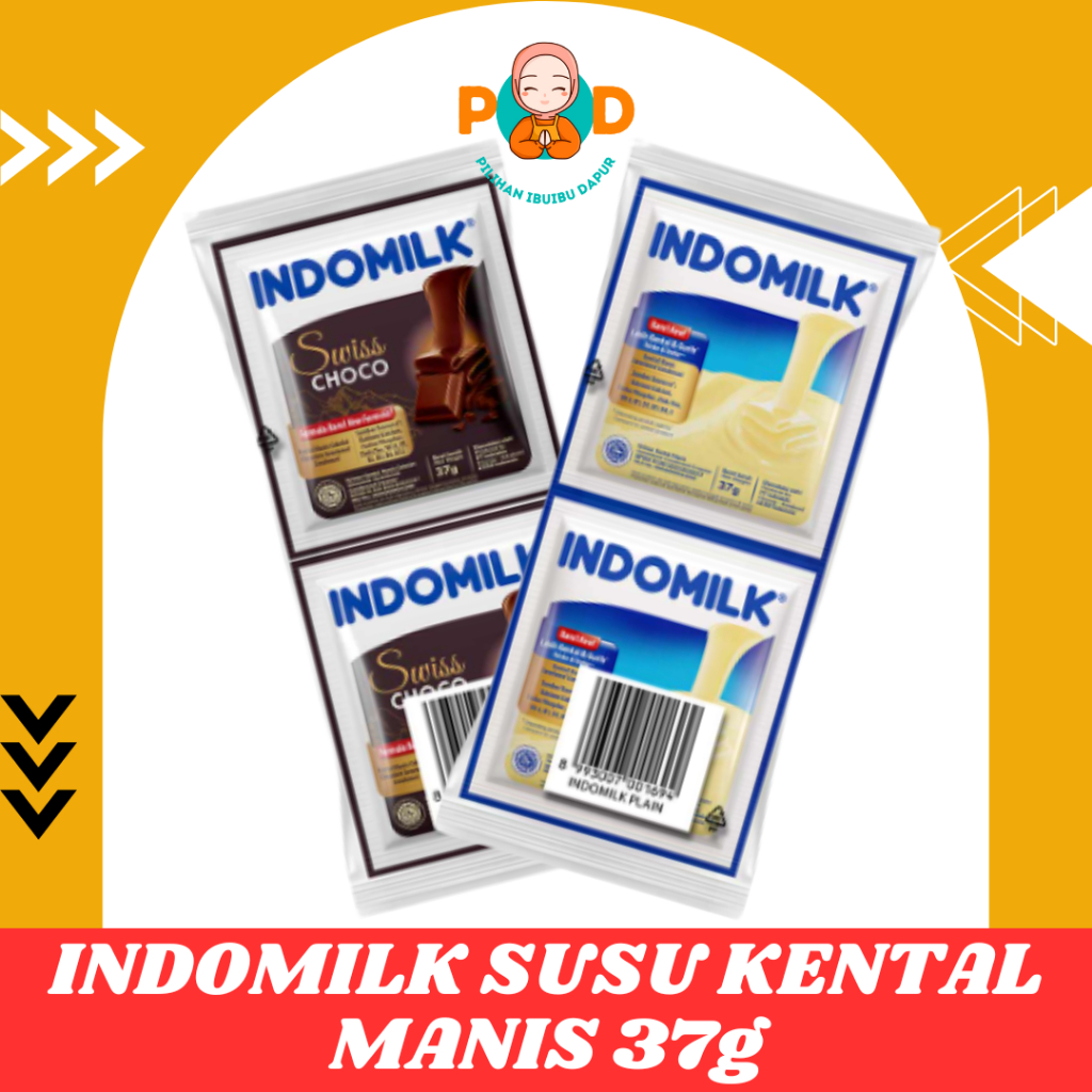 

SUMATRA - INDOMILK SUSU KENTAL MANIS SKM SACHET 37g