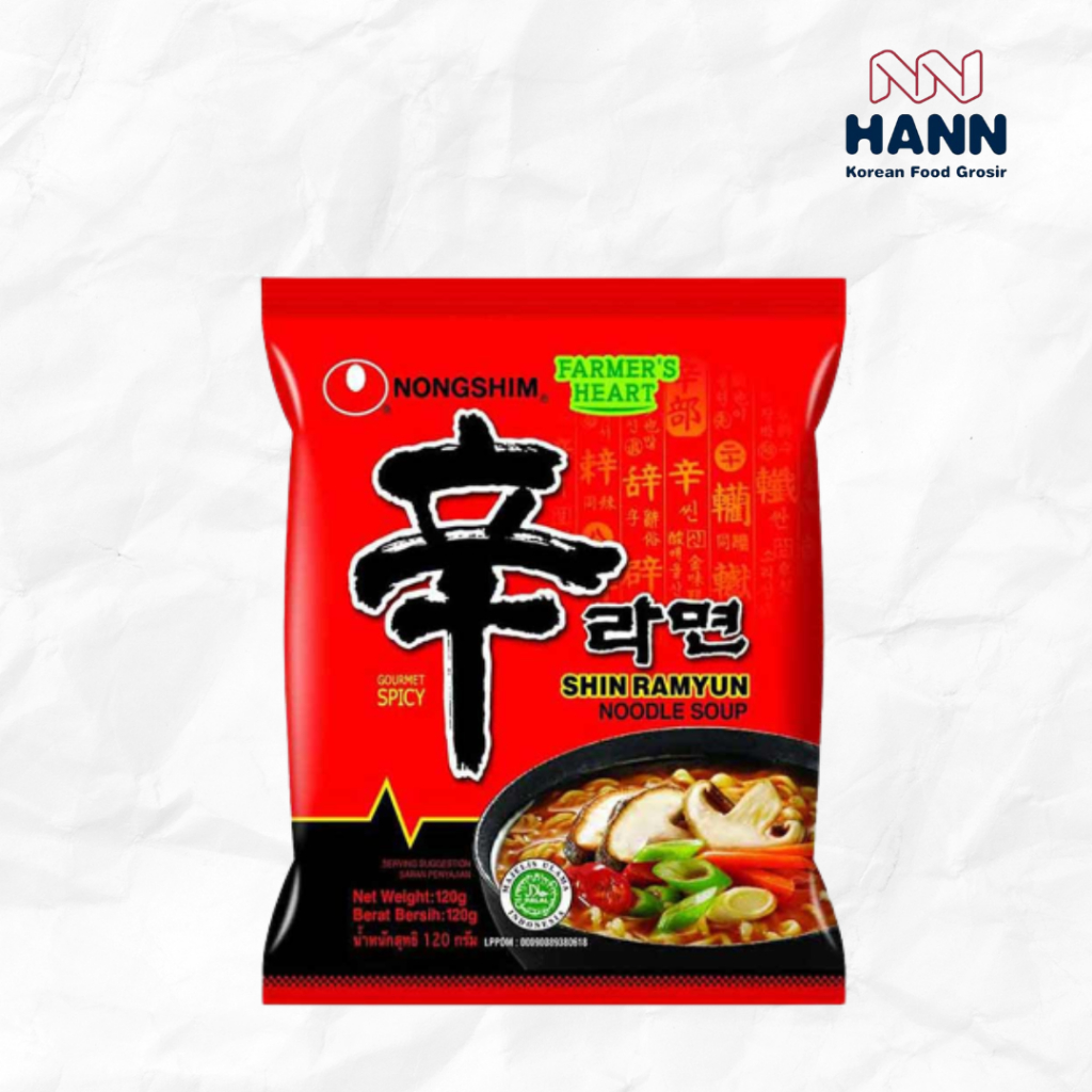 

Nongshim Shin Ramyun Spicy Mashroom - Mie Instan Korea