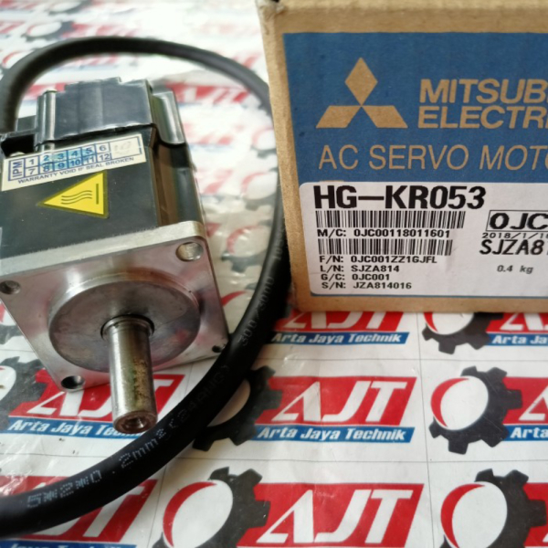 Ac Servo Motor HG-KR053 MITSUBISHI Second Bergaransi Limited