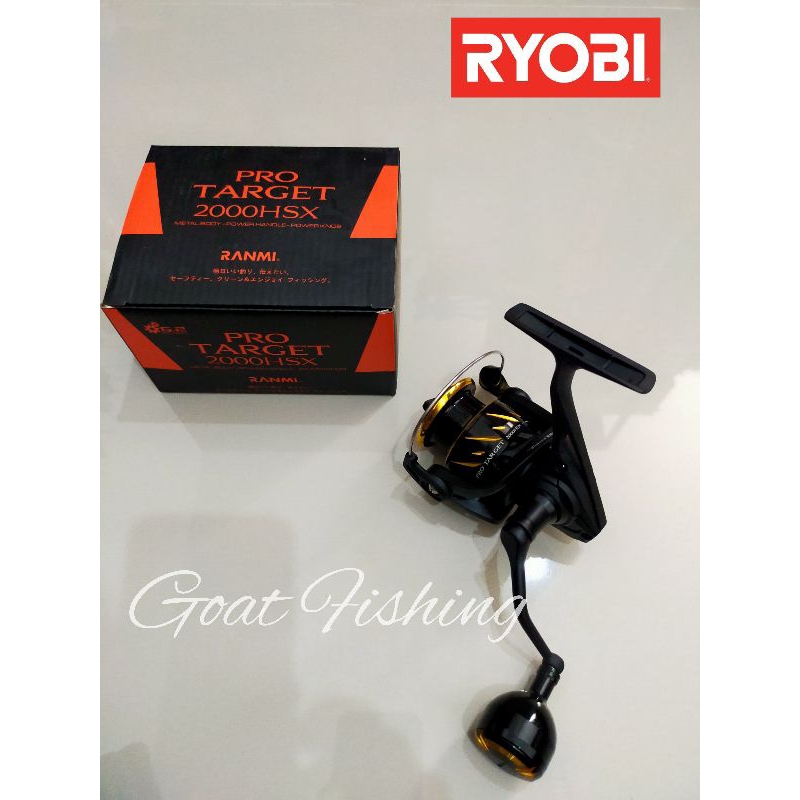 REEL PANCING RANMI PRO TARGET 2000 HSX PRODUCE BY RYOBI